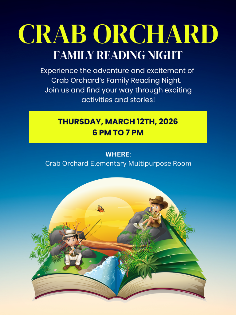 Family Reading night poster