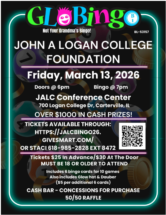 Glo Bingo JALC flier