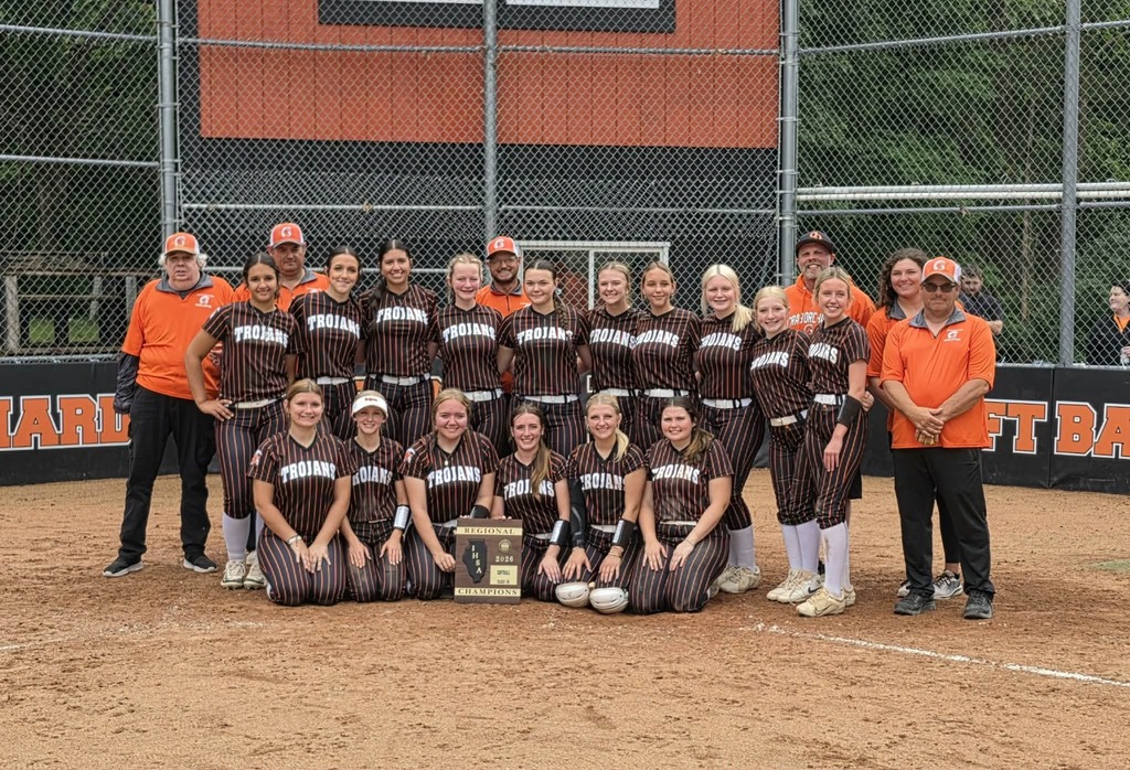 Picture of softball team