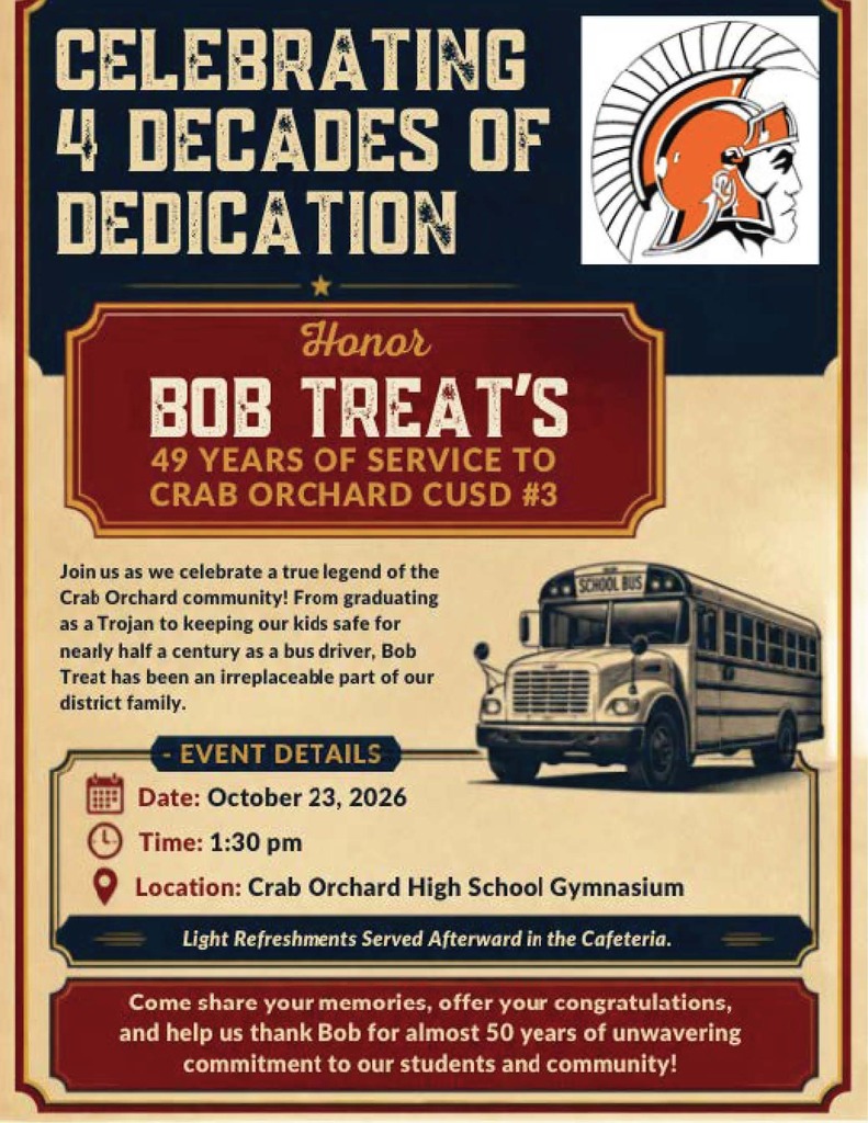 Recognition of Bob Treat