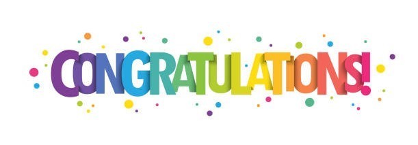 Congratulations banner