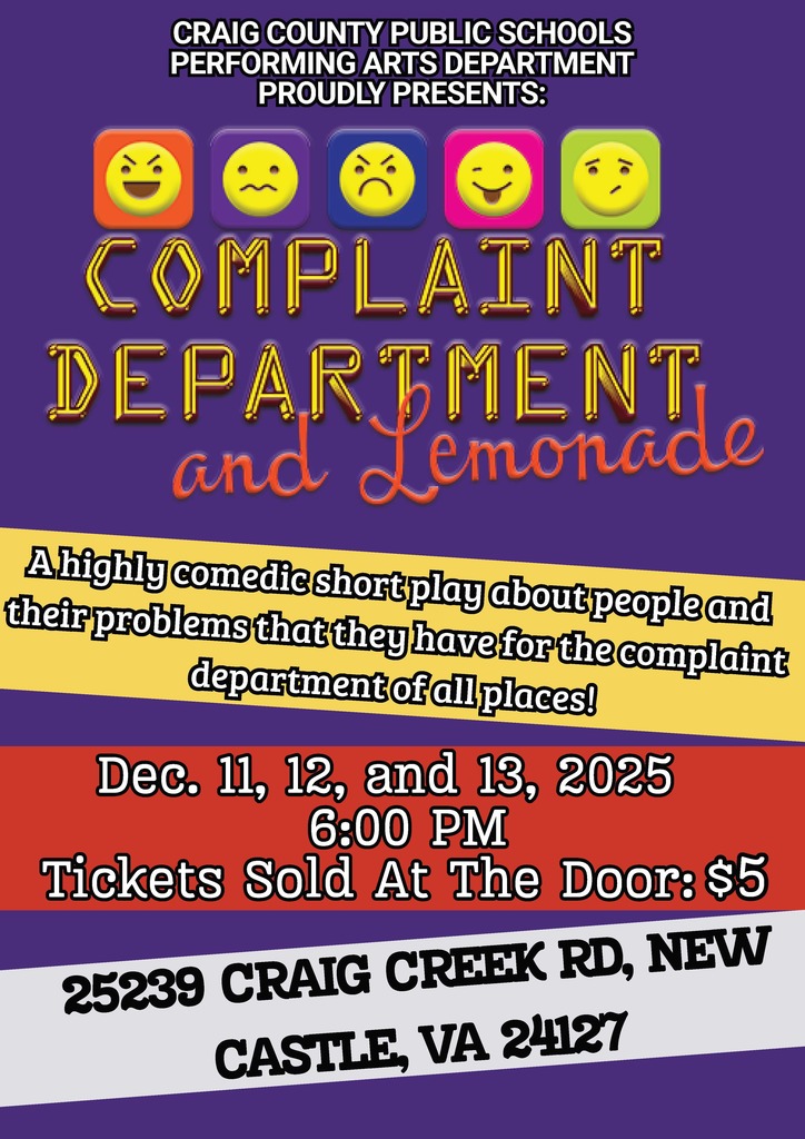 Poster - The Complaint Department flyer