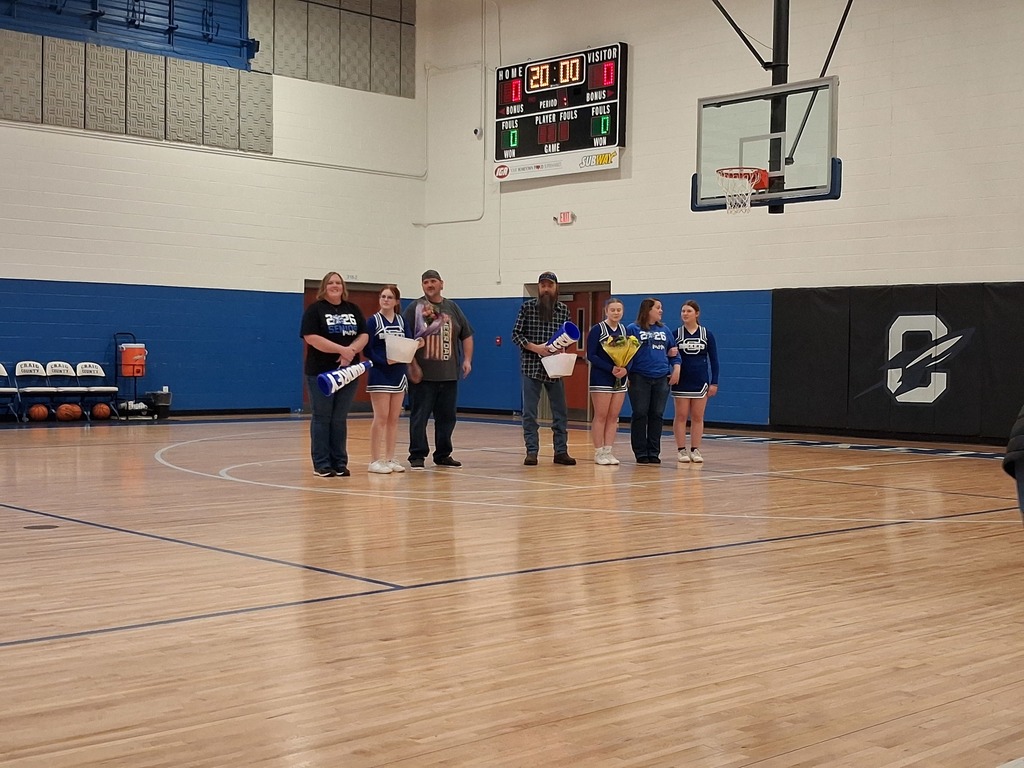 Basketball and Cheerleader Senior Night 2026