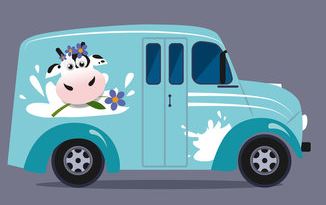 moblie dairy truck