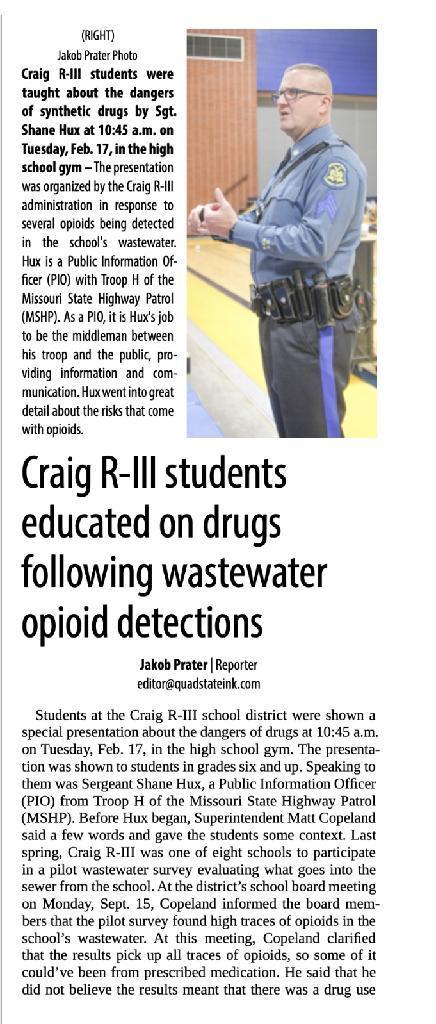 Articles and information from the MSHP about Nitazenes.