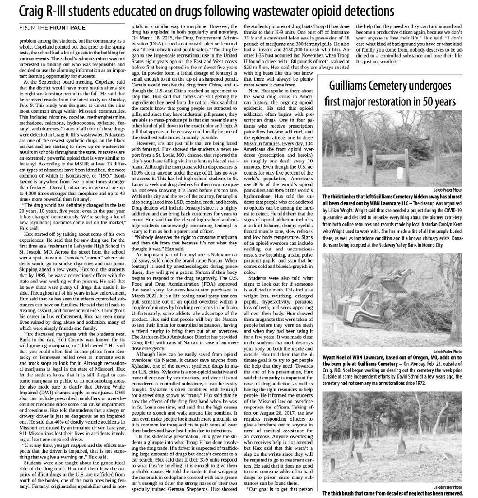 Articles and information from the MSHP about Nitazenes.