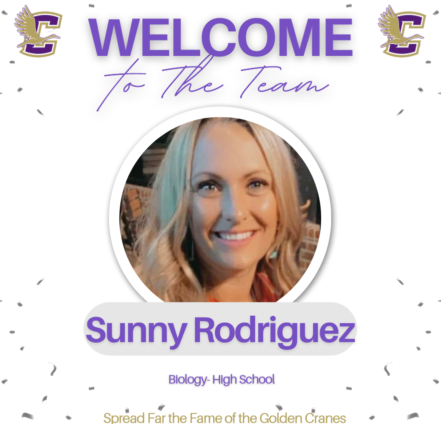 Welcome to the Team - Sunny Rodriguez