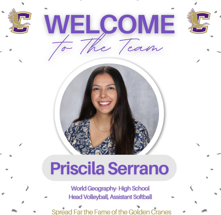 Welcome to the Team - Priscila Serrano