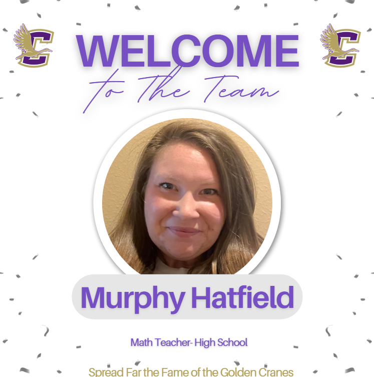 Welcome to the Team - Murphy Hatfield