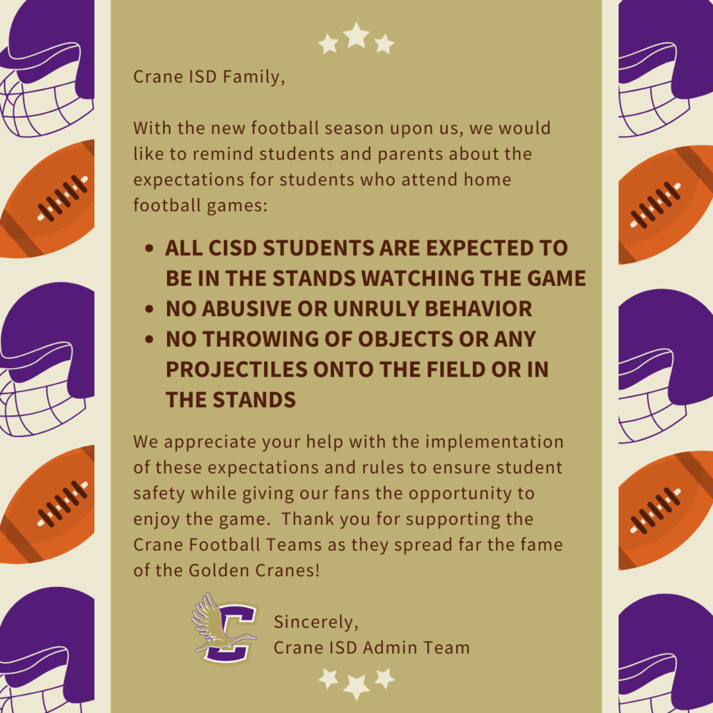Football Game Expectations
