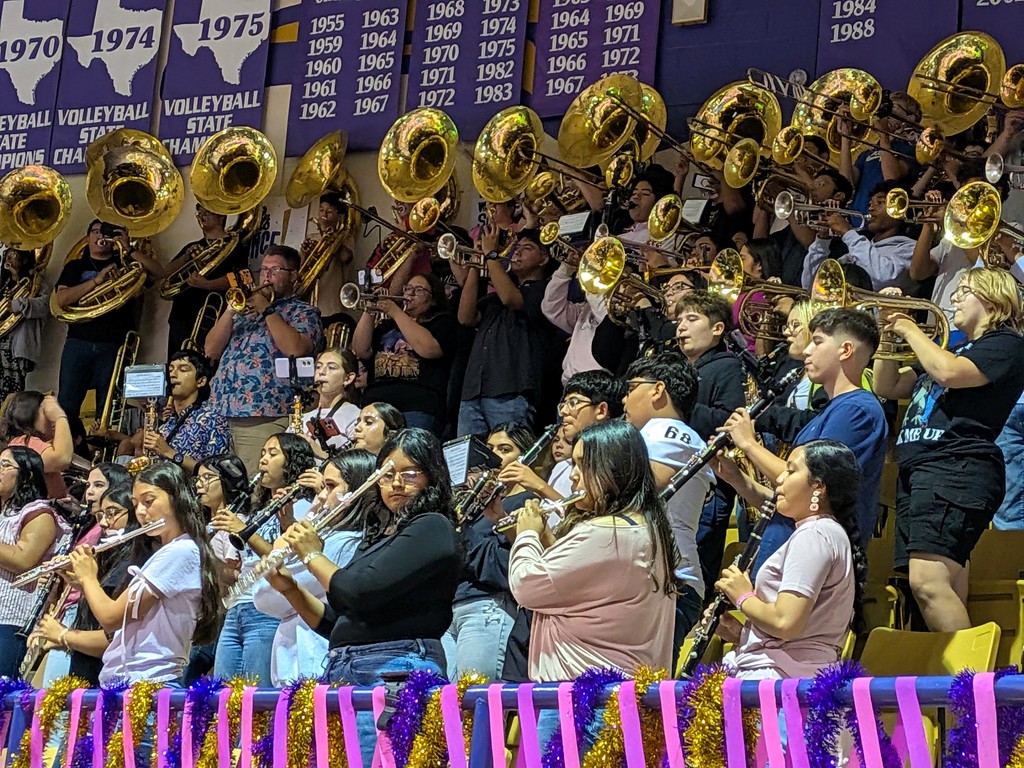 Crane Pink Out Pep Rally