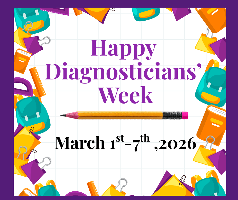 Happy Diagnosticians' Week 