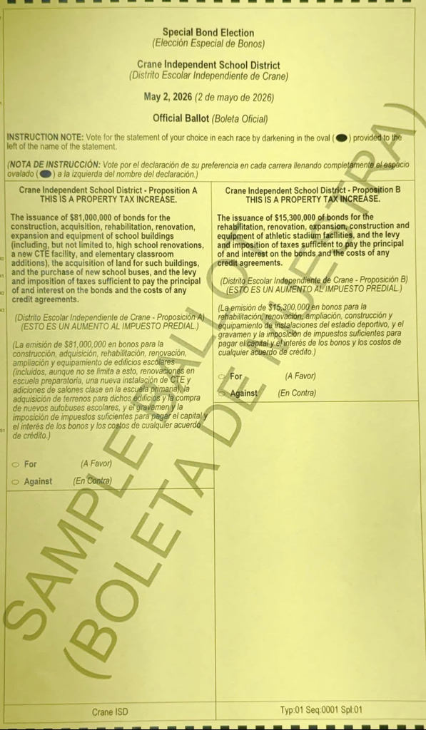 Sample Ballot