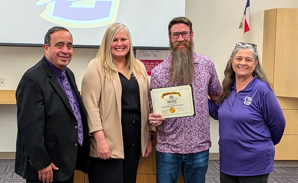 It is our pleasure to announce and honor the Crane Chamber of Commerce Teachers of the Year: Deborah Todd, Sharon Carver, and Brad Pettit.  Crane ISD is a truly special place for our students because of you!