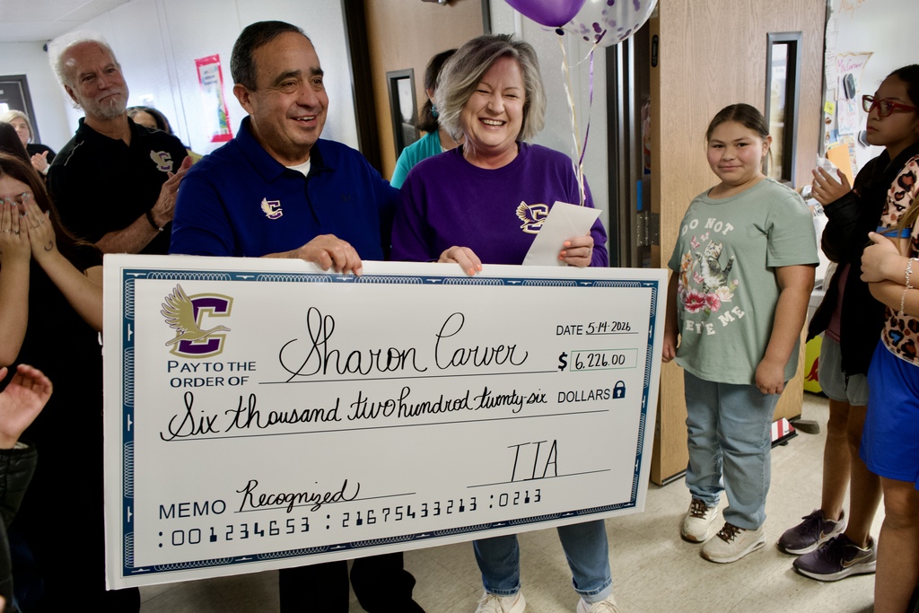 Crane ISD was thrilled to honor 11 CISD teachers receiving a total of more than $140,000 this year through the Texas Teacher Incentive Allotment! These teachers were recognized for their classroom excellence and their ability to help students grow in Math or Reading. These Crane ISD teachers will receive their amount each year for five years, totaling more than $700,000. We are excited to expand this opportunity next year to include Science and Social Studies classrooms on all campuses. Crane ISD teachers are amazing!