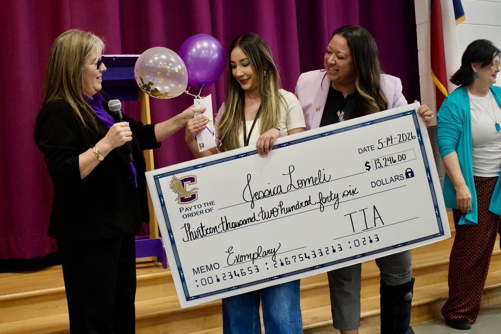 Crane ISD was thrilled to honor 11 CISD teachers receiving a total of more than $140,000 this year through the Texas Teacher Incentive Allotment! These teachers were recognized for their classroom excellence and their ability to help students grow in Math or Reading. These Crane ISD teachers will receive their amount each year for five years, totaling more than $700,000. We are excited to expand this opportunity next year to include Science and Social Studies classrooms on all campuses. Crane ISD teachers are amazing!