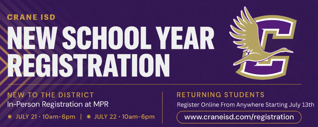 New School Year Registration