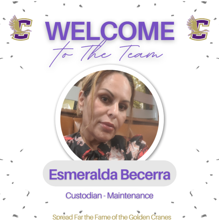 Welcome Esmeralda Becerra