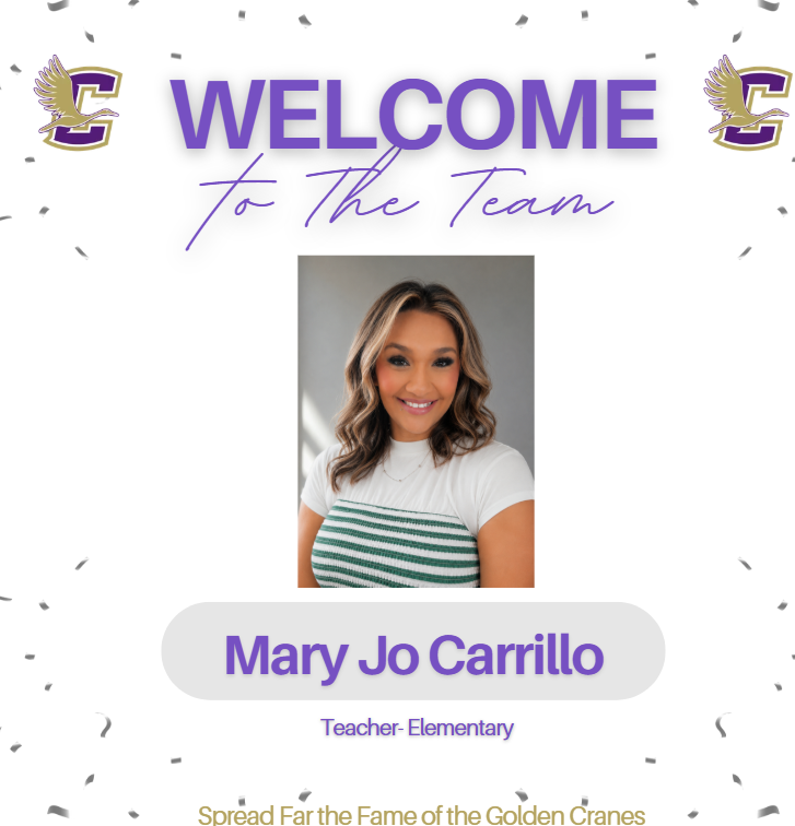 Welcome Mary Jo Carrillo