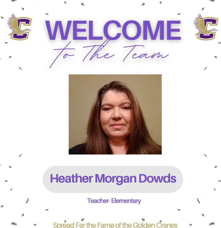 Welcome Heather Morgan Dowds