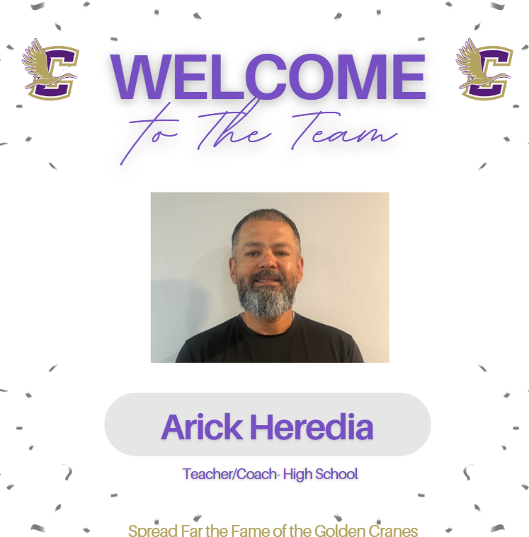 Welcome Arick Heredia