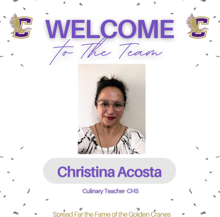 Welcome Christina Acosta