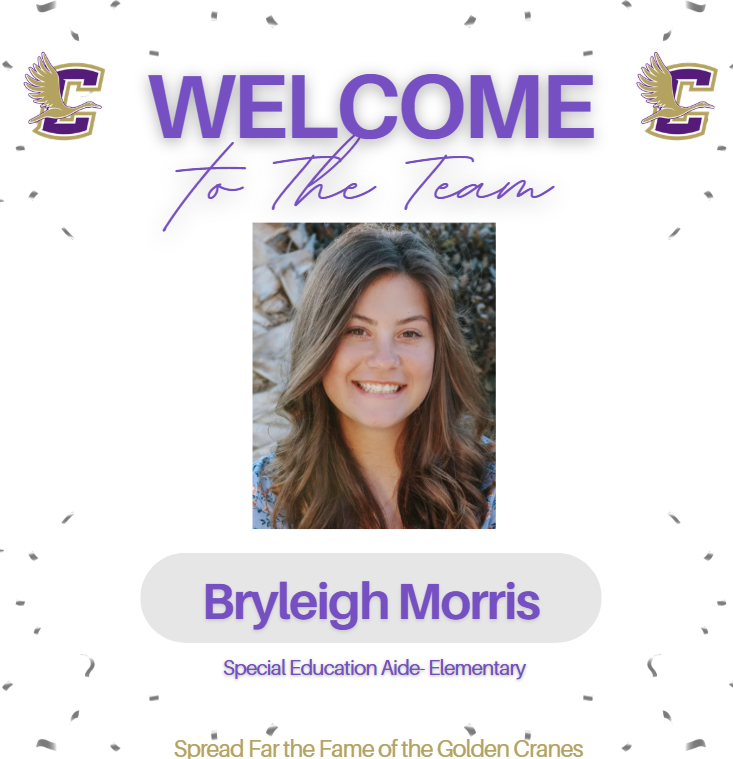 Welcome Bryleigh Morris