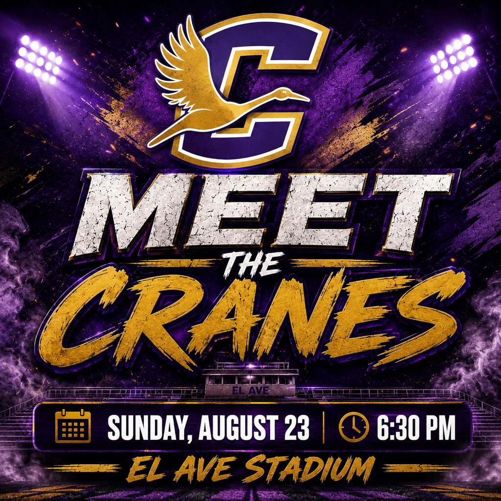 Meet the Cranes, Sunday August 23rd at 6:30
