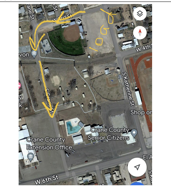 Parade Loading Map