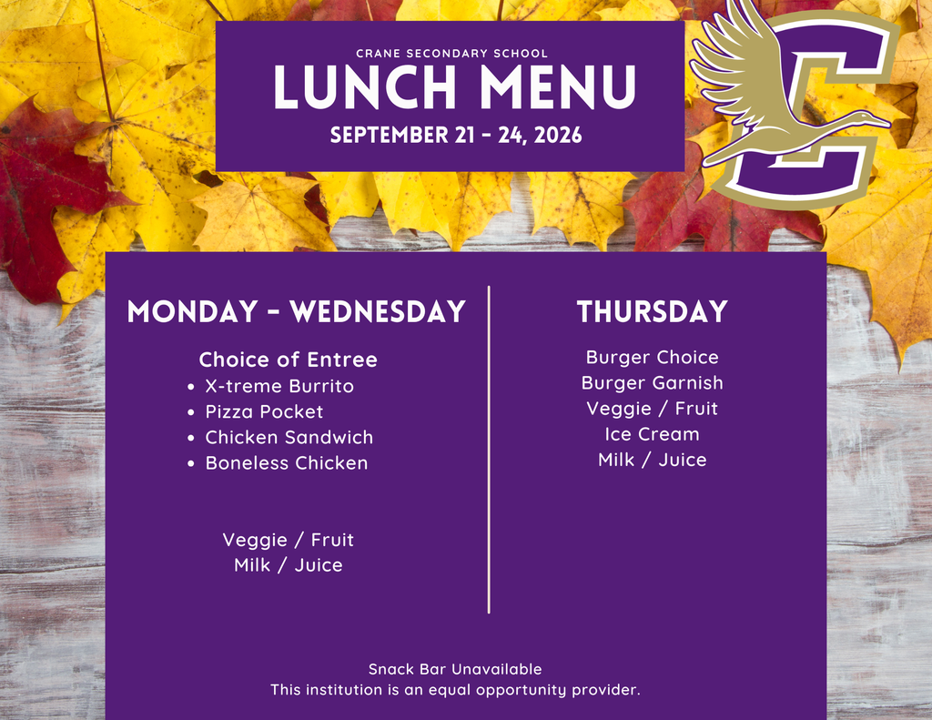 CMHS Lunch