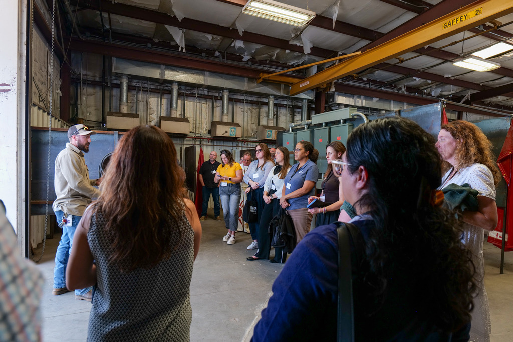 PBIZ group in welding class