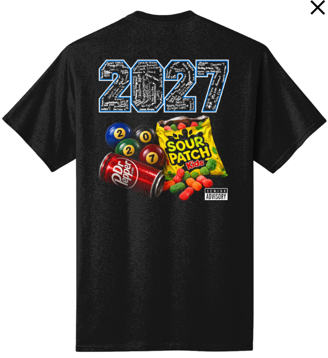 27 shirt back