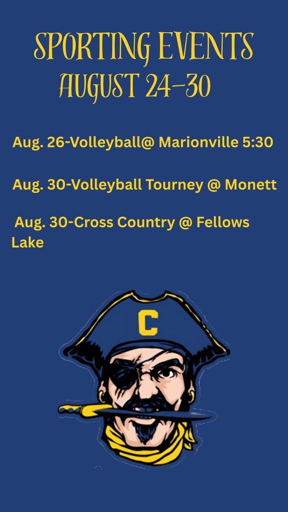 August 24-30 Sports Schedule 