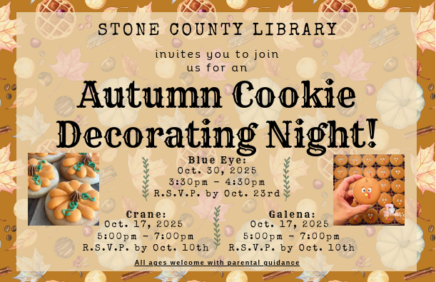Stone County Library Cookie Class