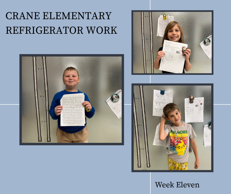 Refrigerator Work Week 11