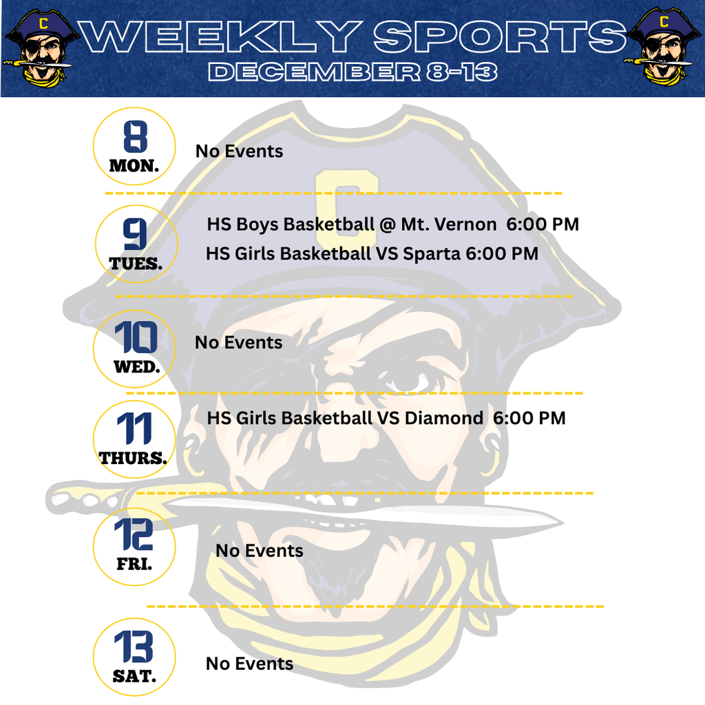 weekly events 