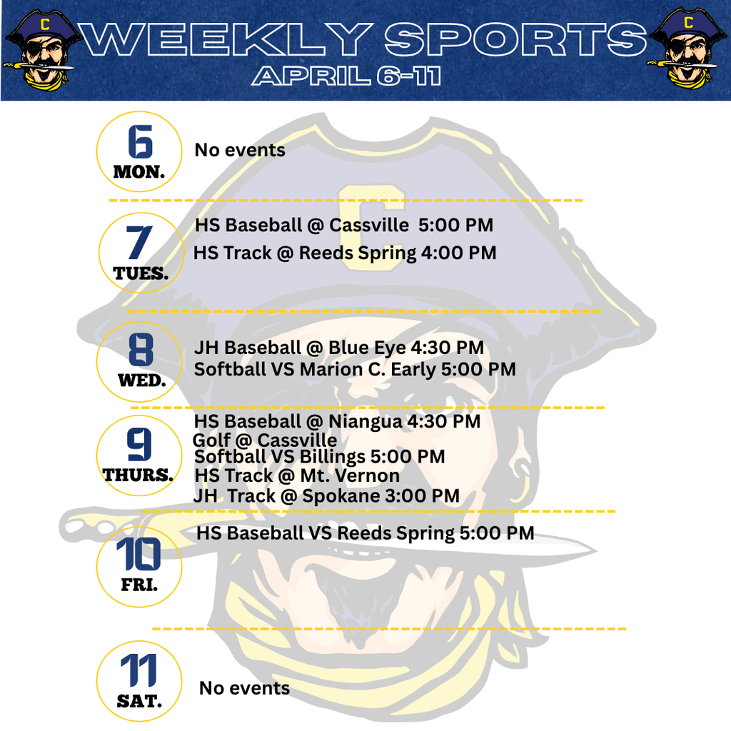 Sports Schedule