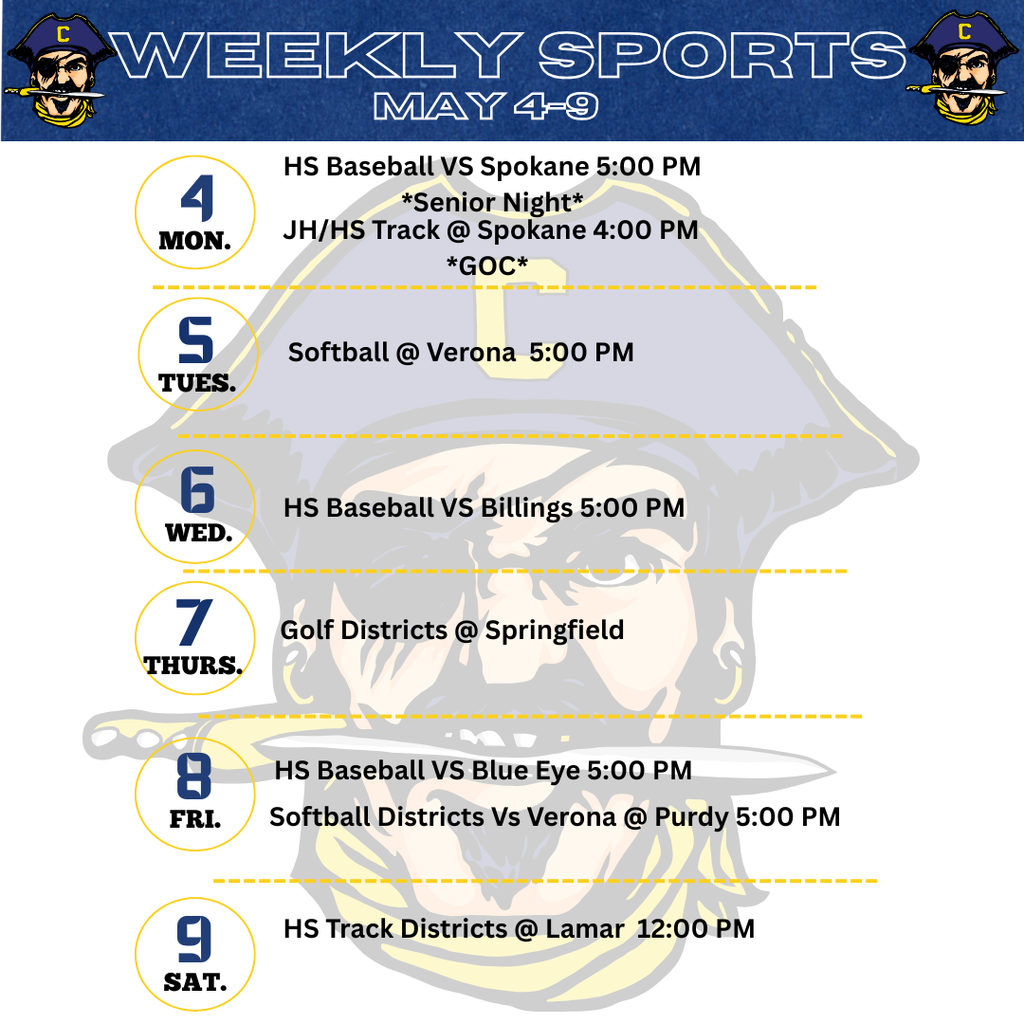 Sports Schedule 