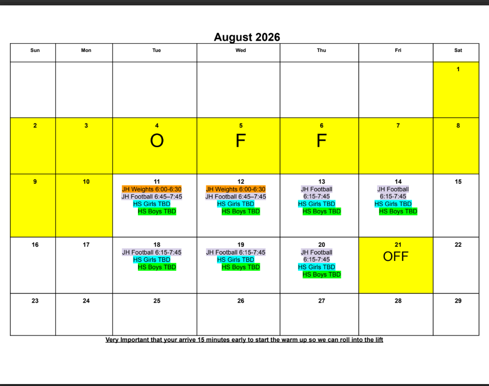 August
