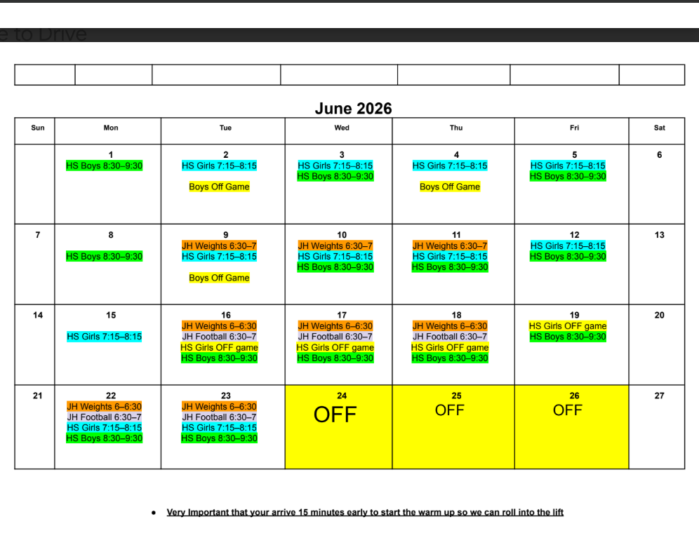 June