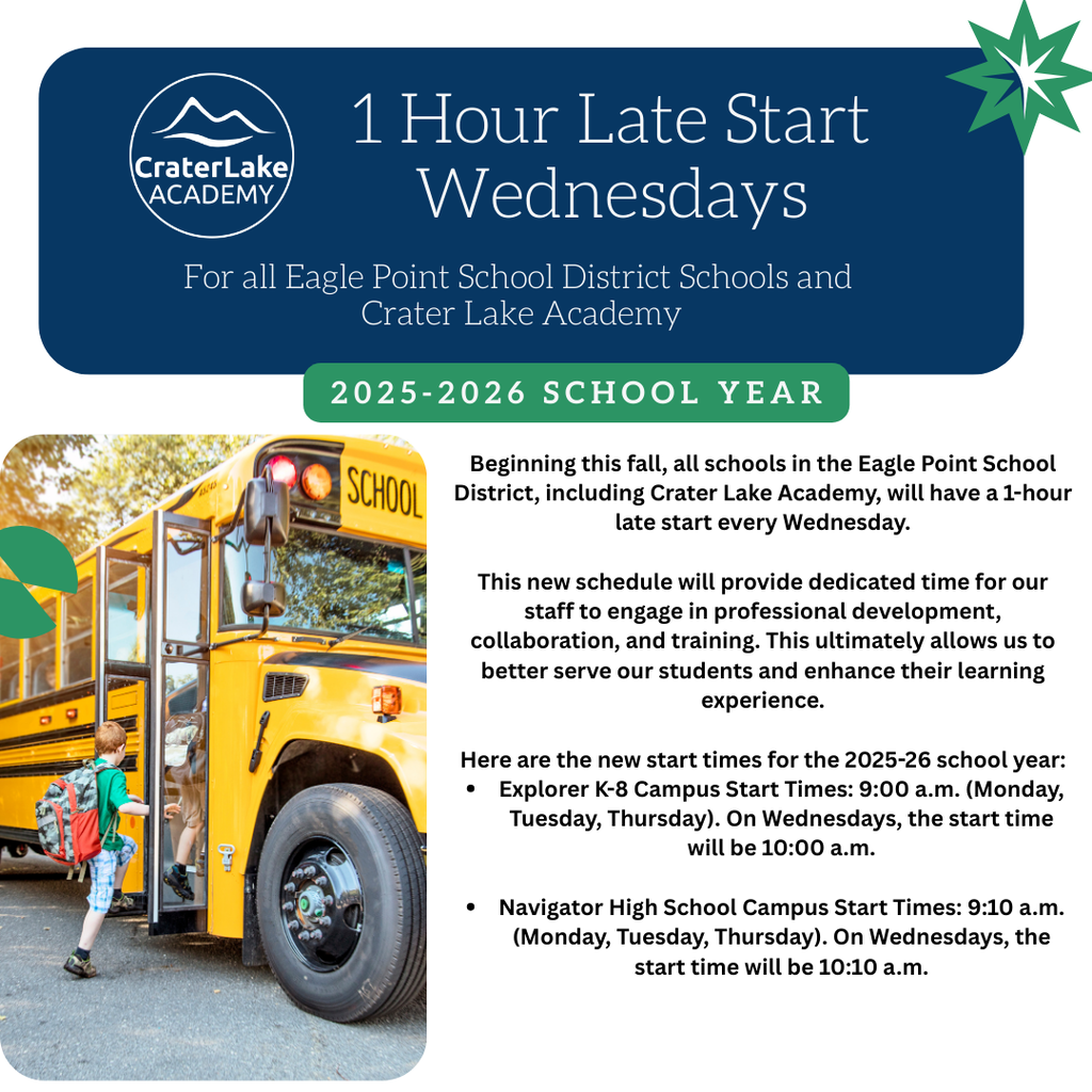 Late Start Wed. Flyer