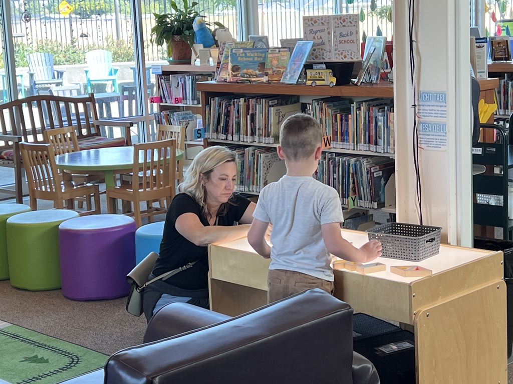 Scholar at library