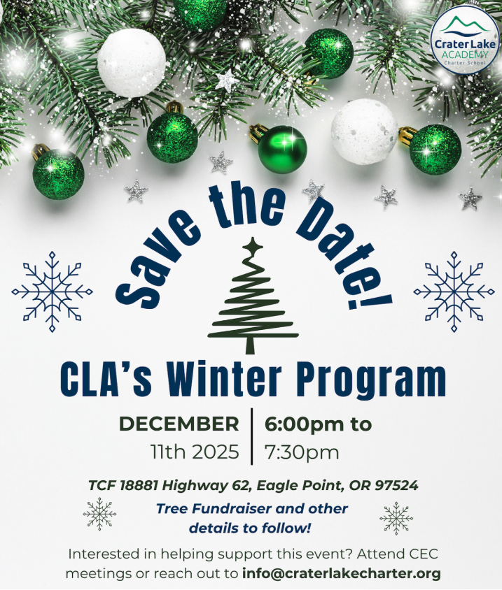 Winter Program Flyer