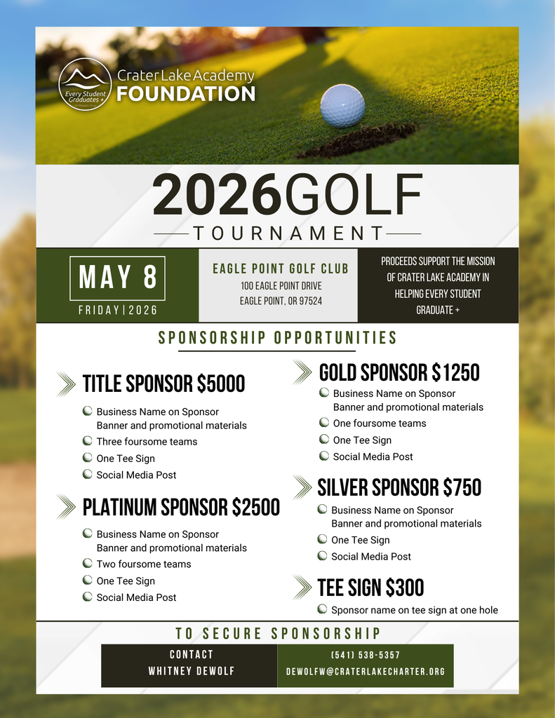 CLA Golf Foundation Flyer