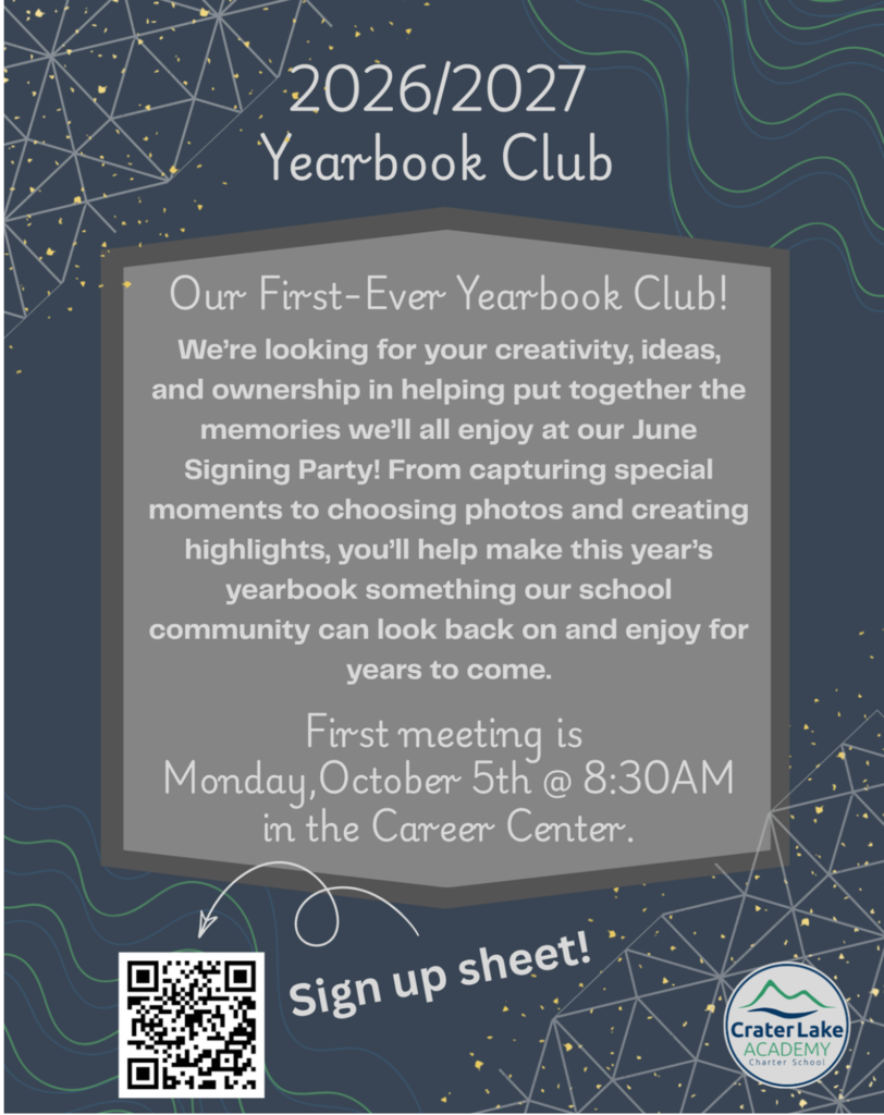 Yearbook Flyer