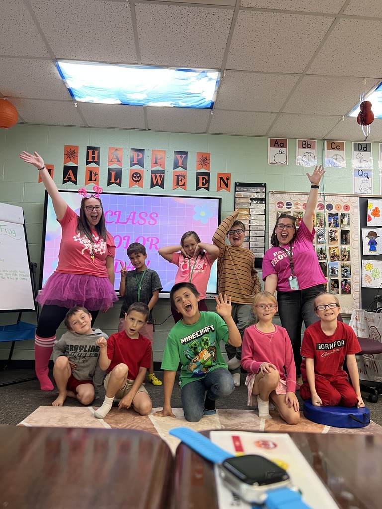 GES Homecoming Spirit Week: Class Color Day