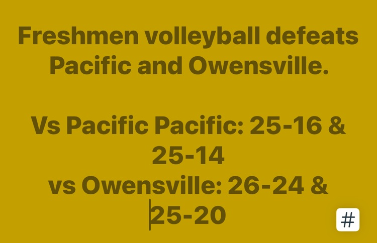 freshmen volleyball