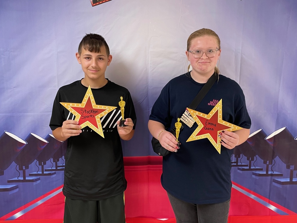 September 7th Grade Students of the Month!
