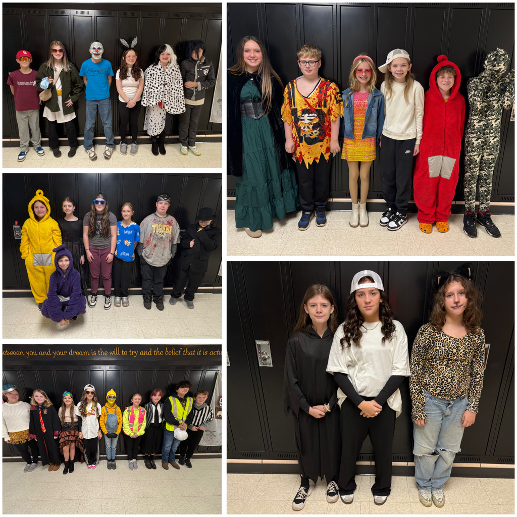Spooky 6th Graders at CMS