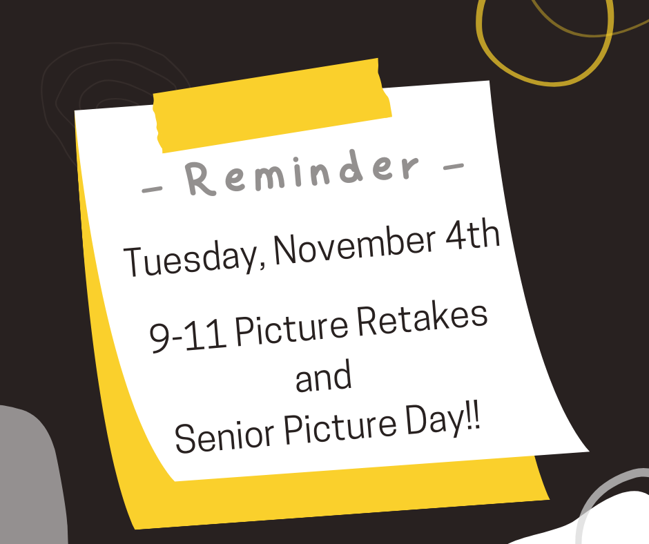 Retake and Senior Picture Day